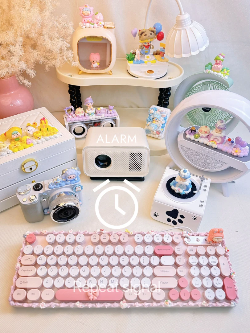 【醒醒】萌粒奶油胶DIY整端投影仪