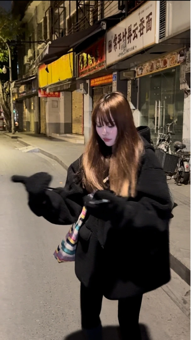 韩系配手套外套 N14