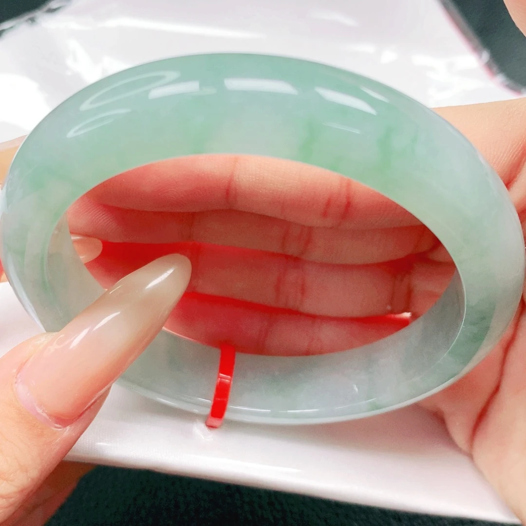 翡翠未镶嵌手镯58