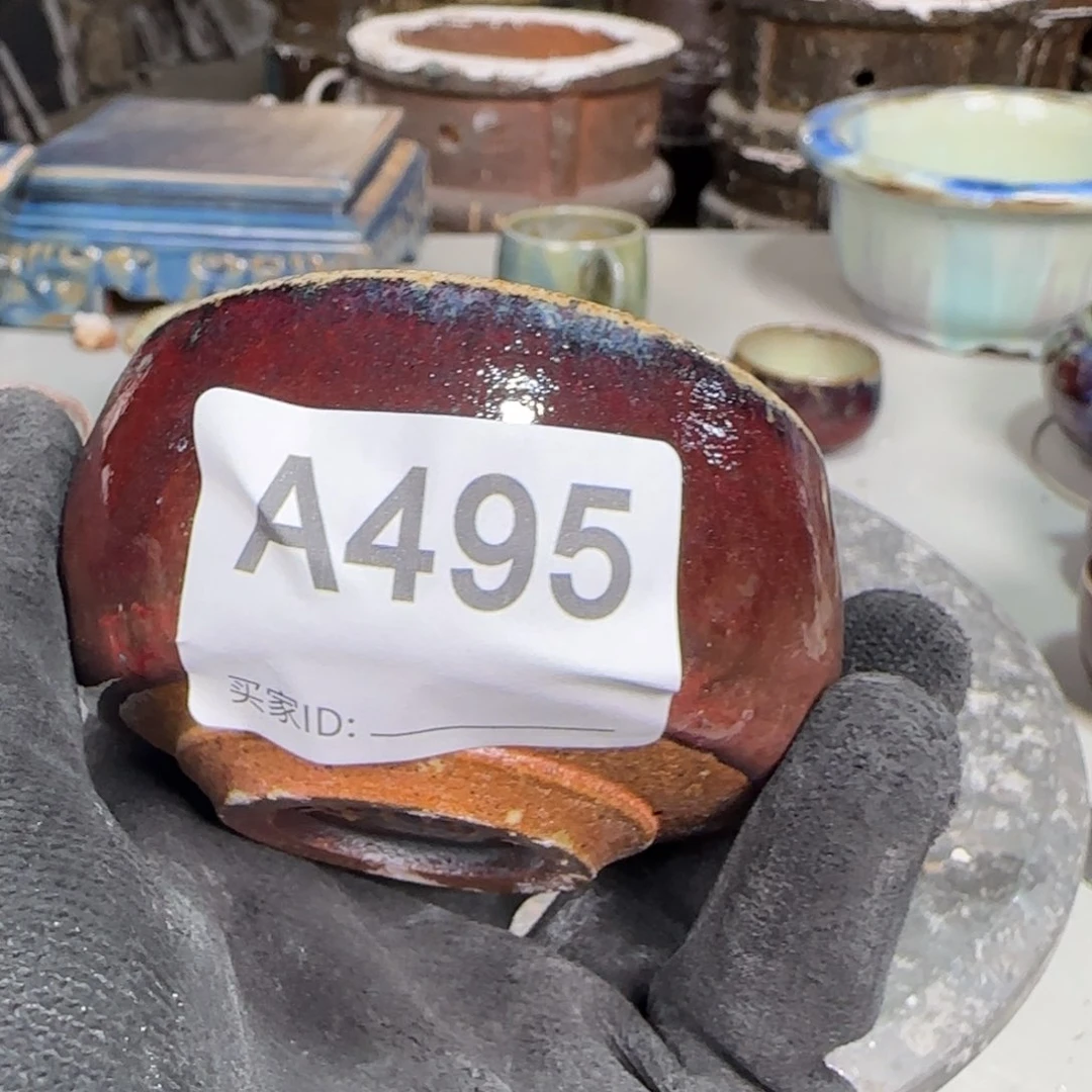 紫砂花盆愿**钩495