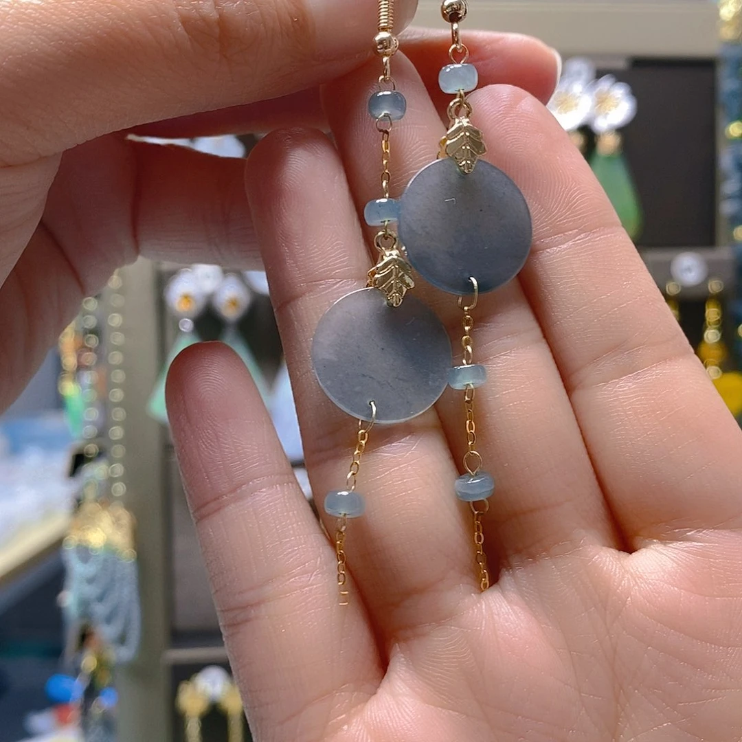 未镶嵌翡翠耳饰翡翠