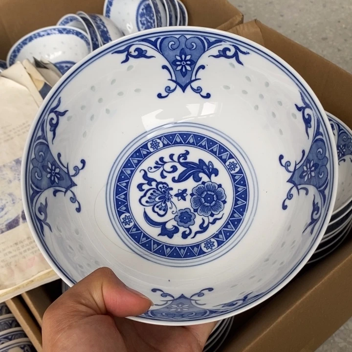 碗景德镇高温细白瓷餐具