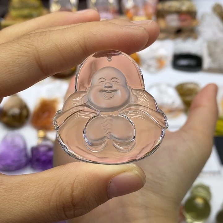 水晶颈饰未镶嵌定制