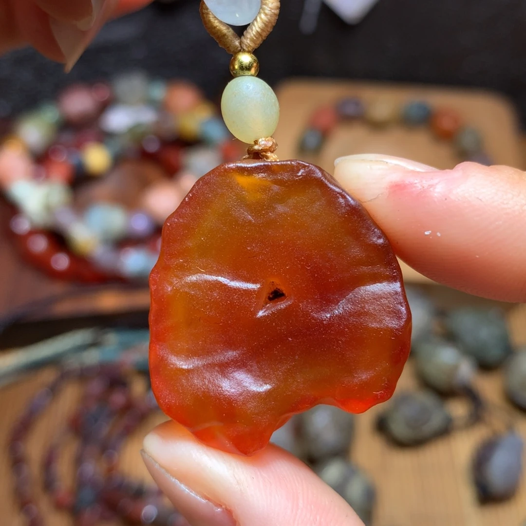 未镶嵌玛瑙/玉髓珠宝半成品