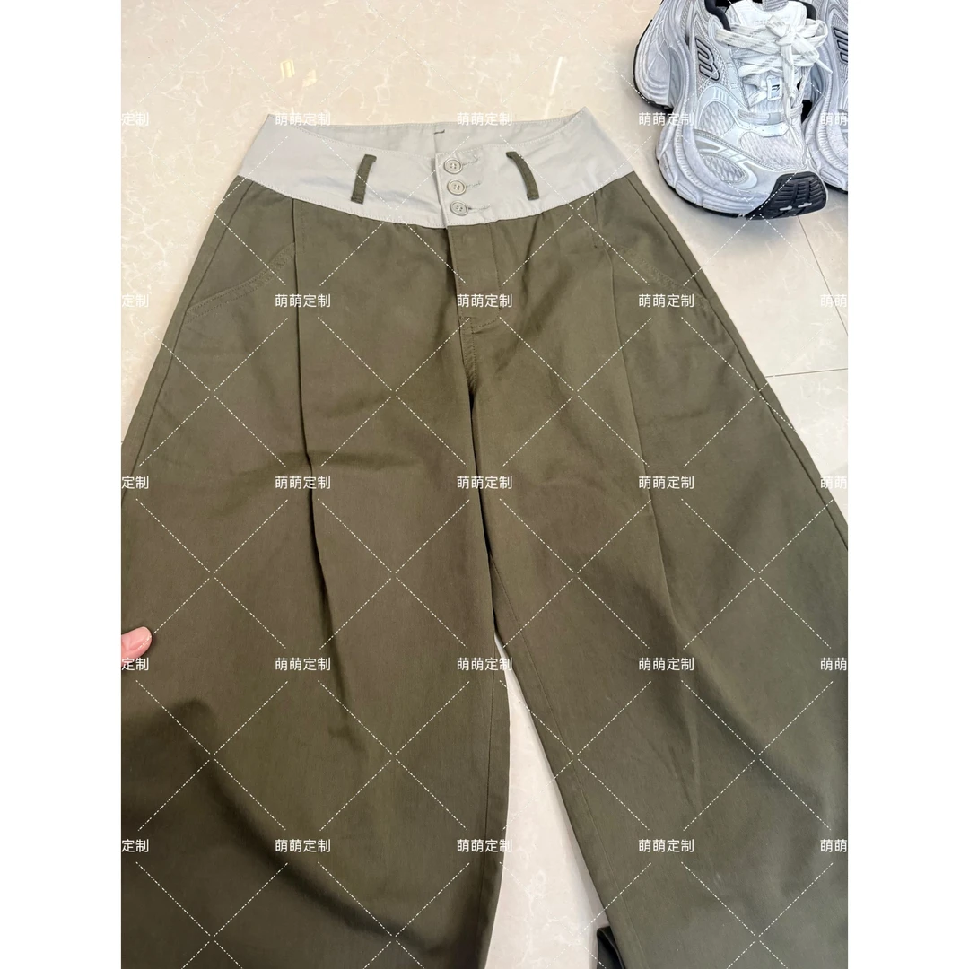 2025夏季新款美式设计感牛仔弯刀裤-8826