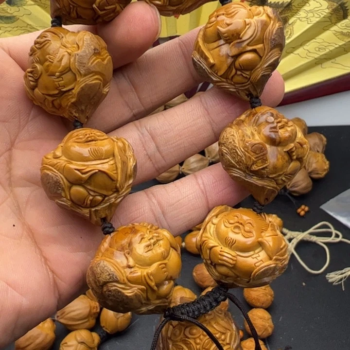 橄榄核手串/手链2.8到3.0四花返油蟾宗地主