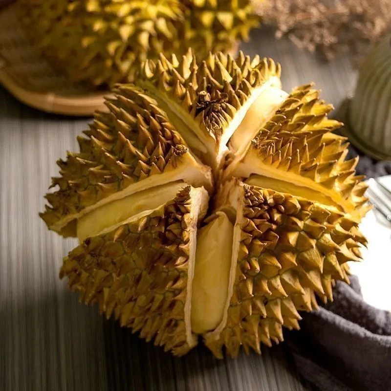 越南一级新鲜金枕榴莲核小4~5 斤整果鲜果现开榴莲同城送金枕越南