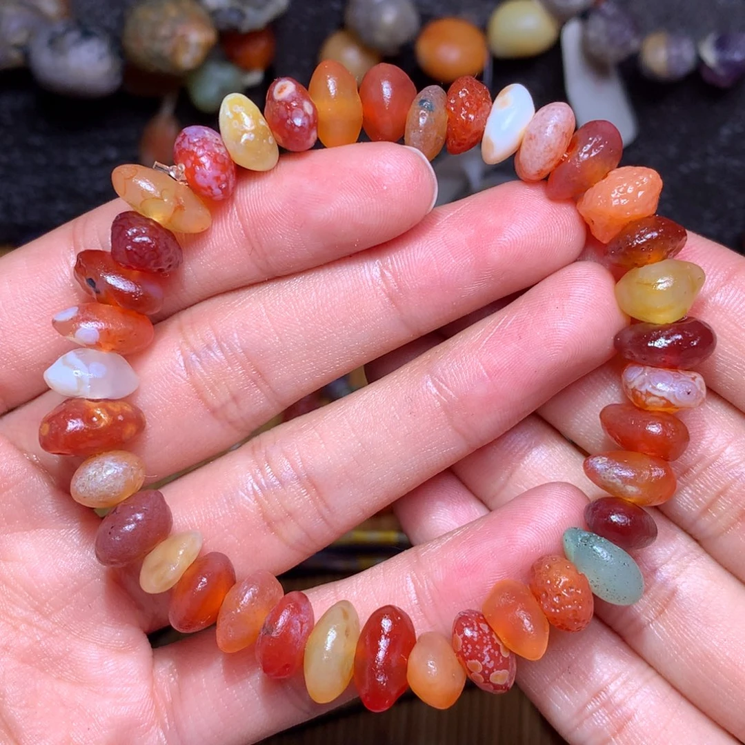 未镶嵌玛瑙/玉髓珠宝半成品