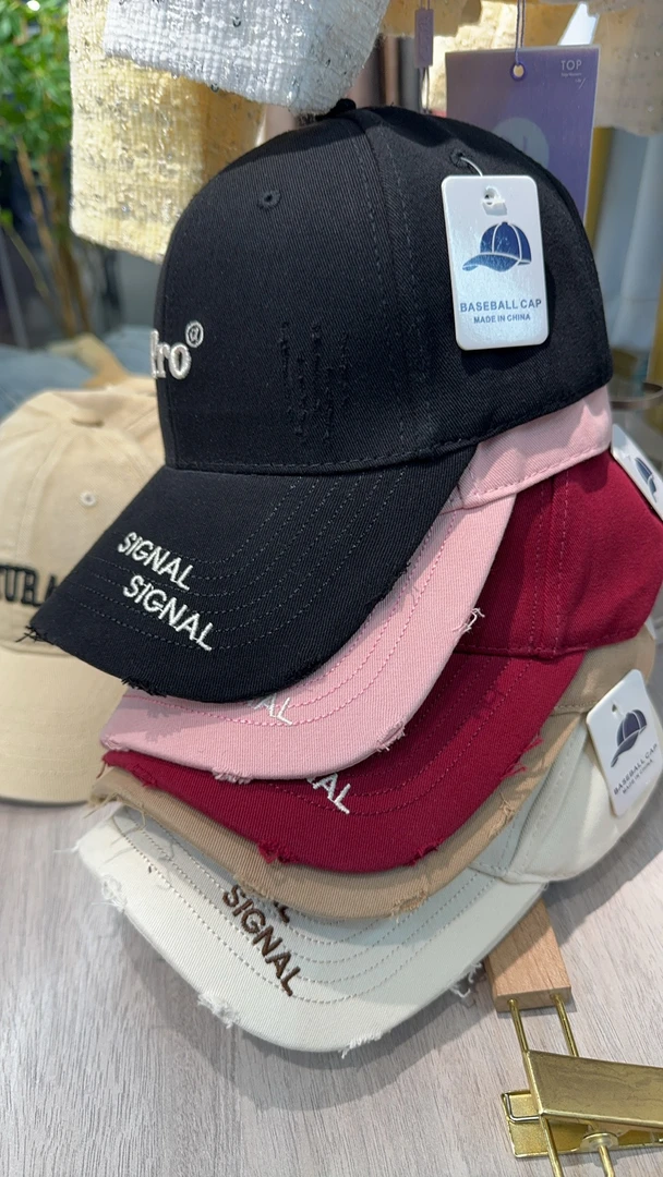 宽檐硬顶棒球帽子女韩版百搭显脸小鸭舌帽户外运动遮阳帽