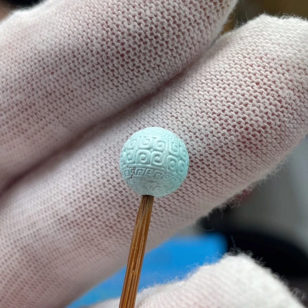 绿松石未镶嵌挂件