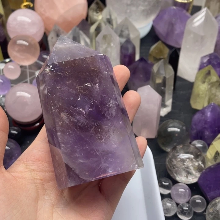 31未镶嵌水晶玲*天然水晶