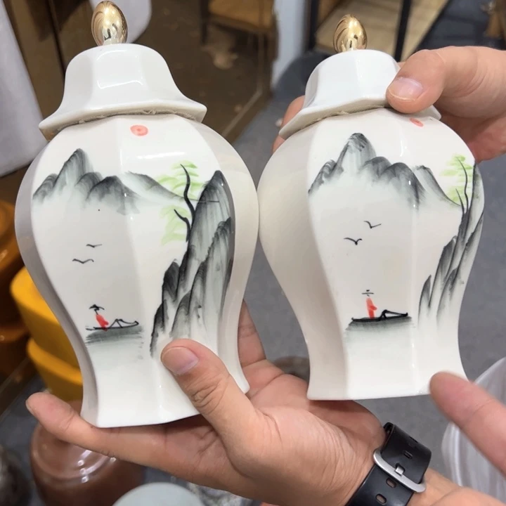 瑕疵福利品陶瓷茶叶罐