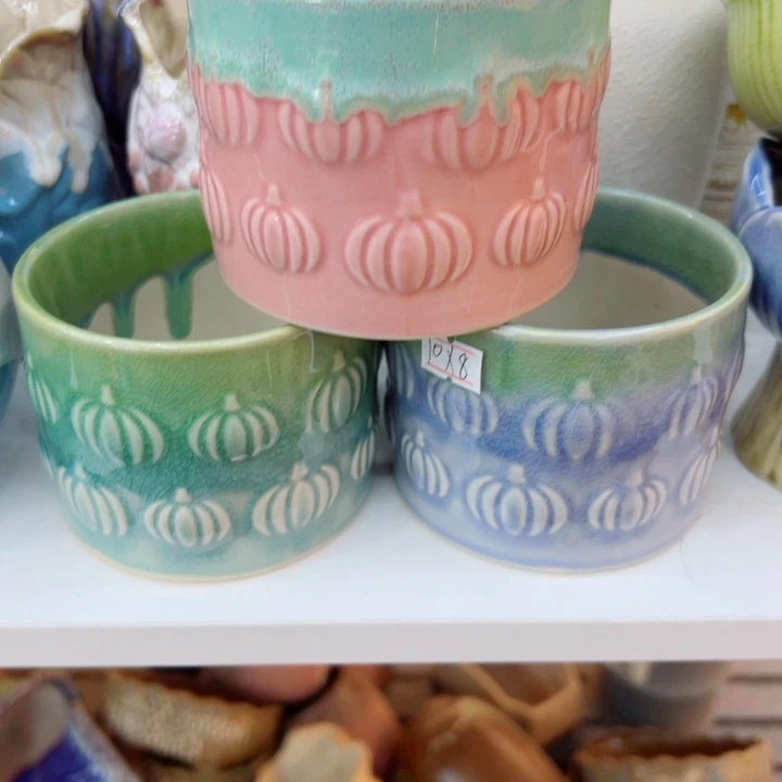 有孔，满10元发货多肉陶瓷花盆