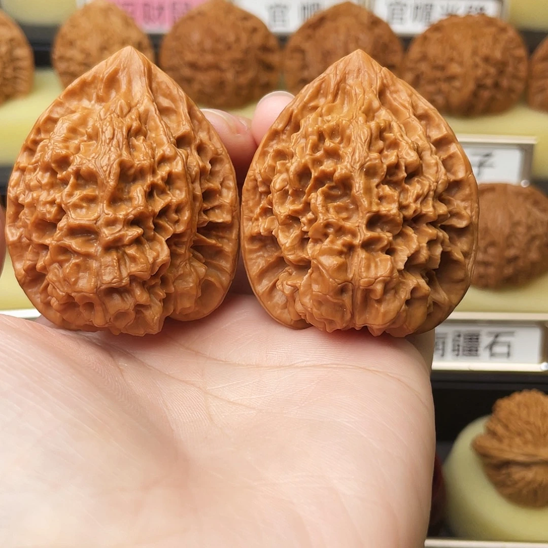 吊坠文玩核桃官帽43尺786