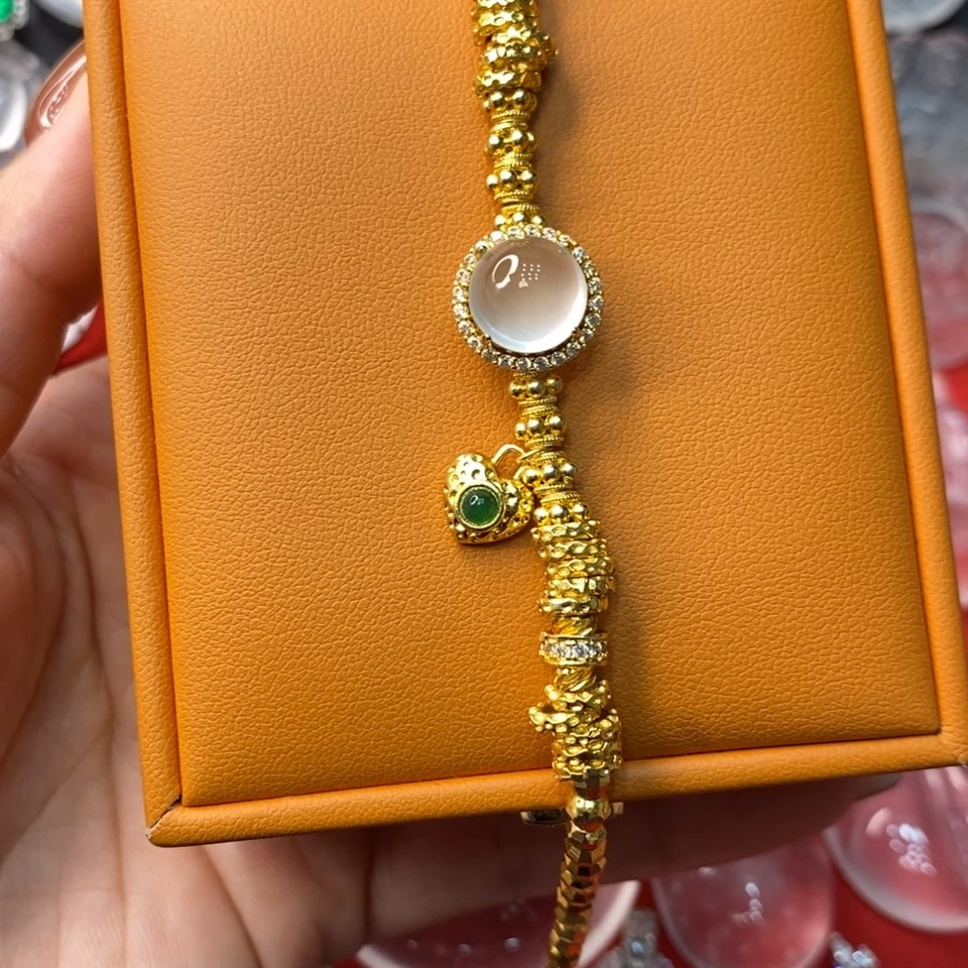 石英质玉合金手链