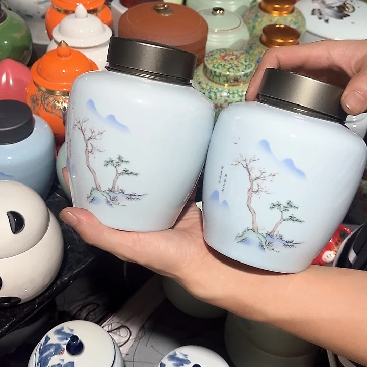茶叶罐储物罐密封罐！
