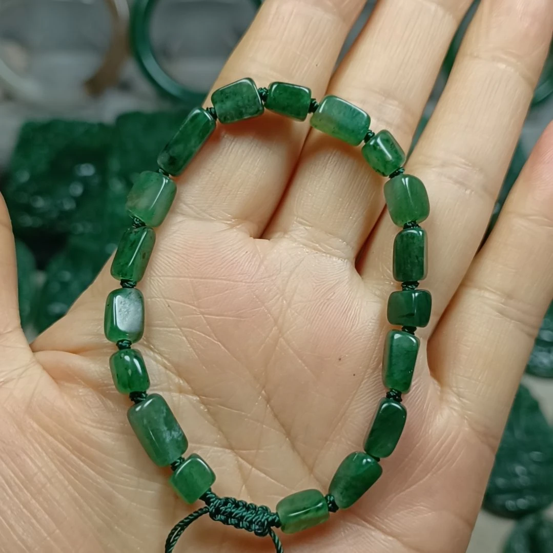 独山玉未镶嵌手链