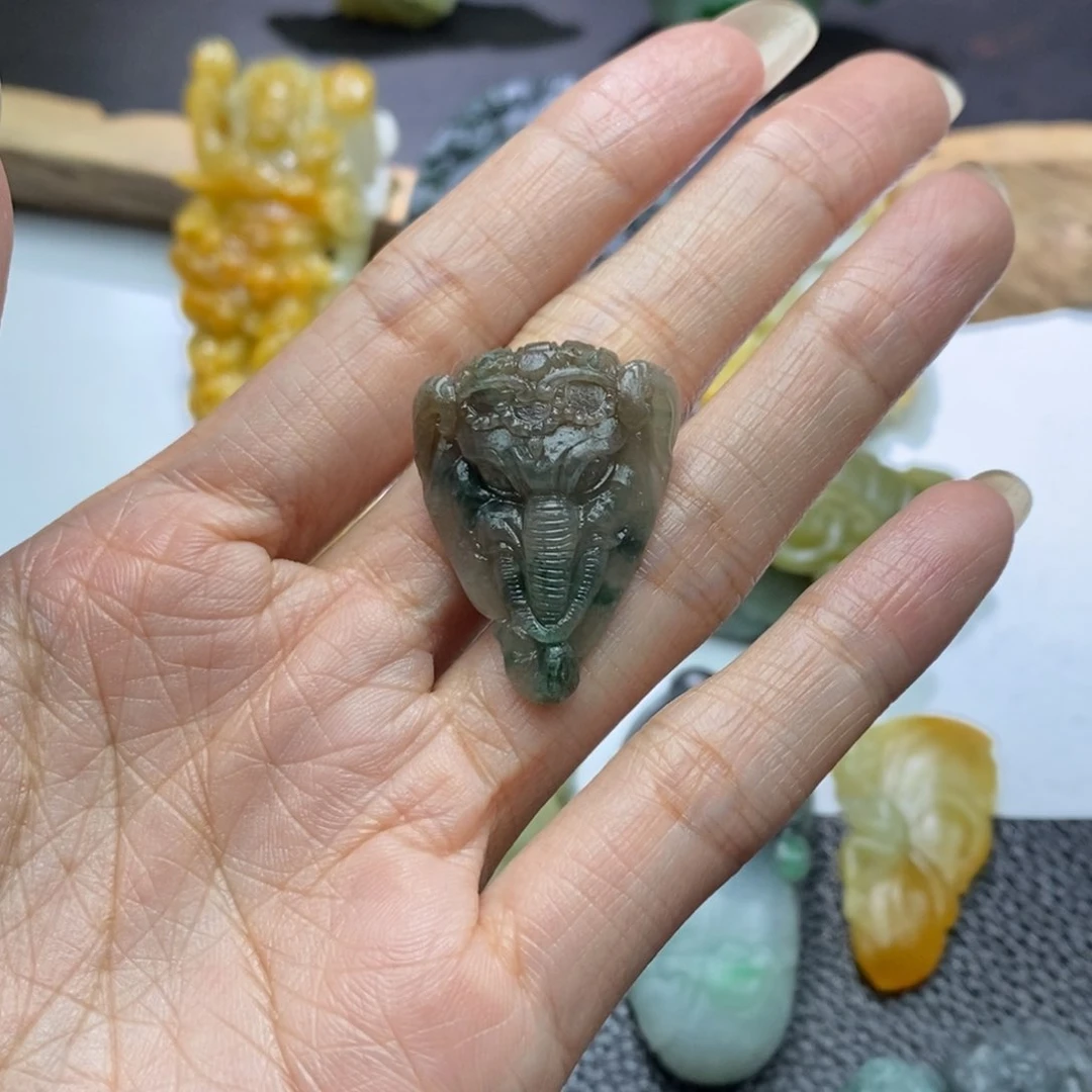 定制翡翠未镶嵌文*