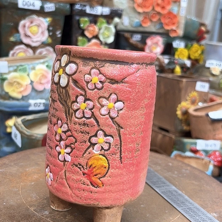 红陶粗陶多肉花盆