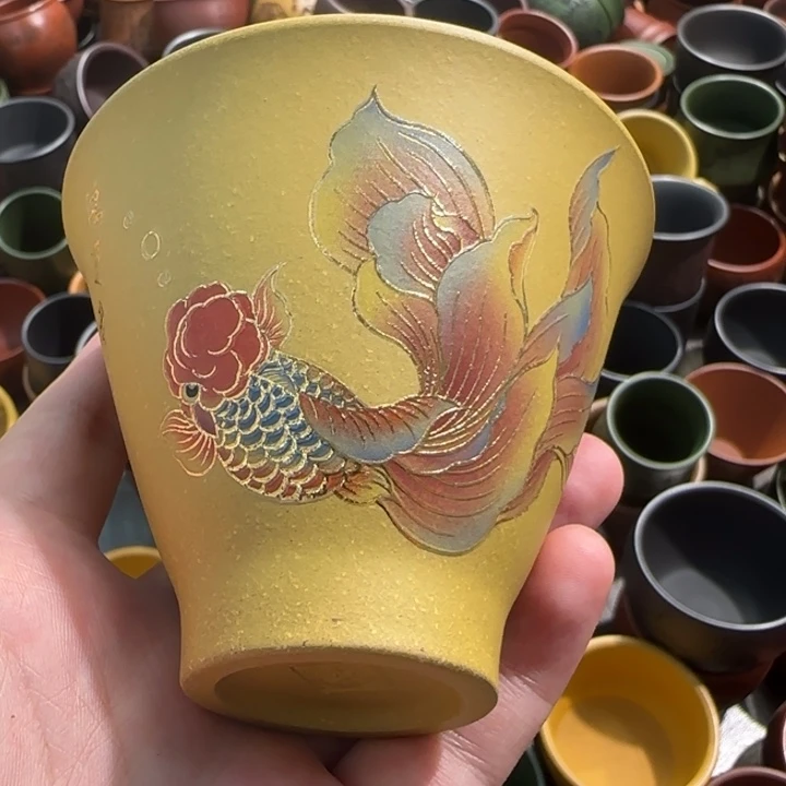 茶杯紫砂全手工紫砂