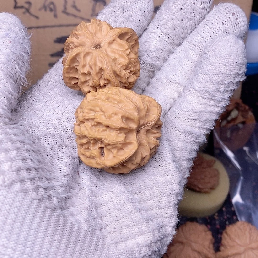 桃核把件2**1苹果元核桃4
