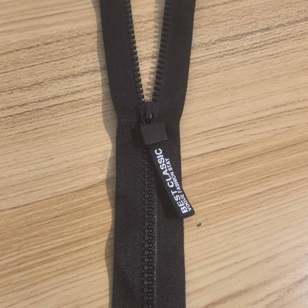 布料黑色树脂拉链（长70公分左右）