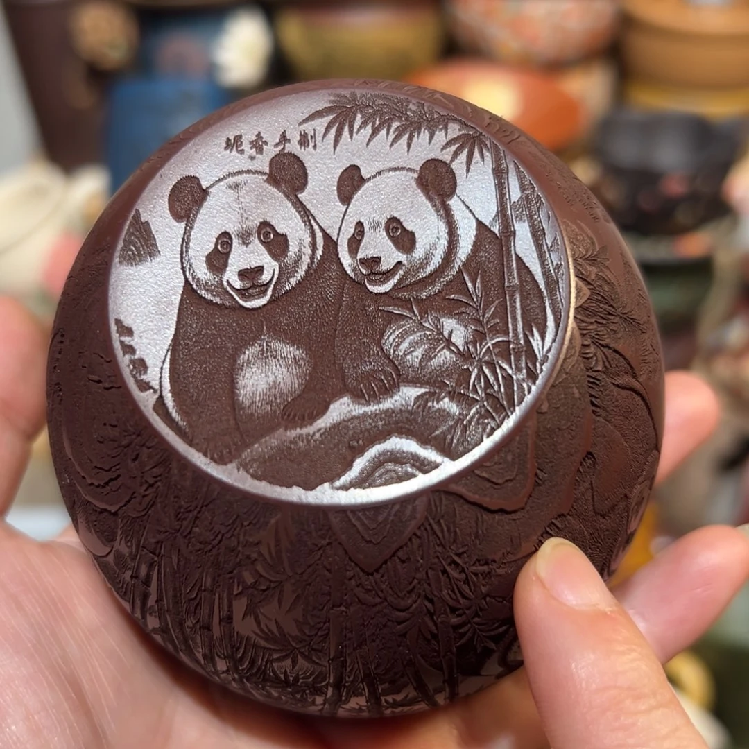 茶杯紫砂宜兴紫砂主人杯