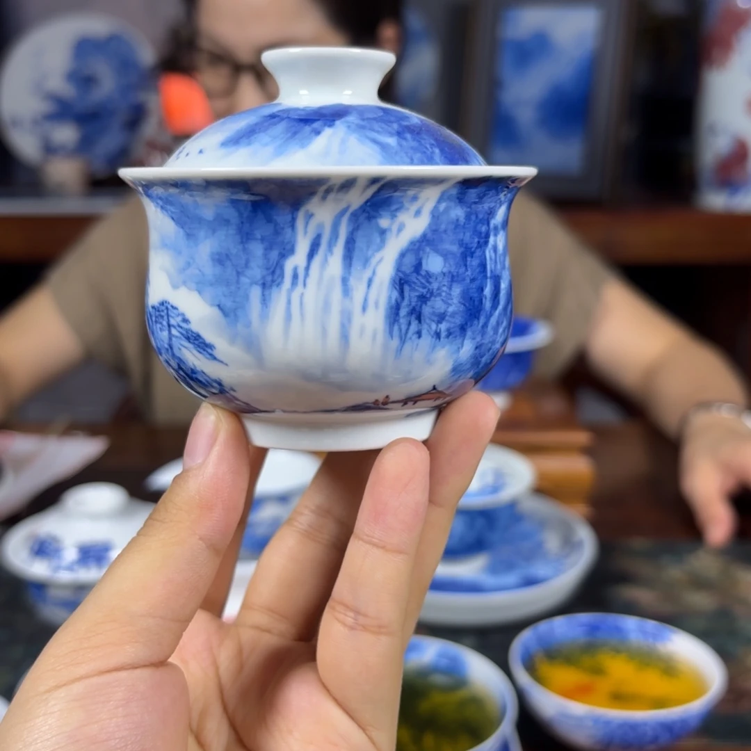 别****国一王老师手绘山水