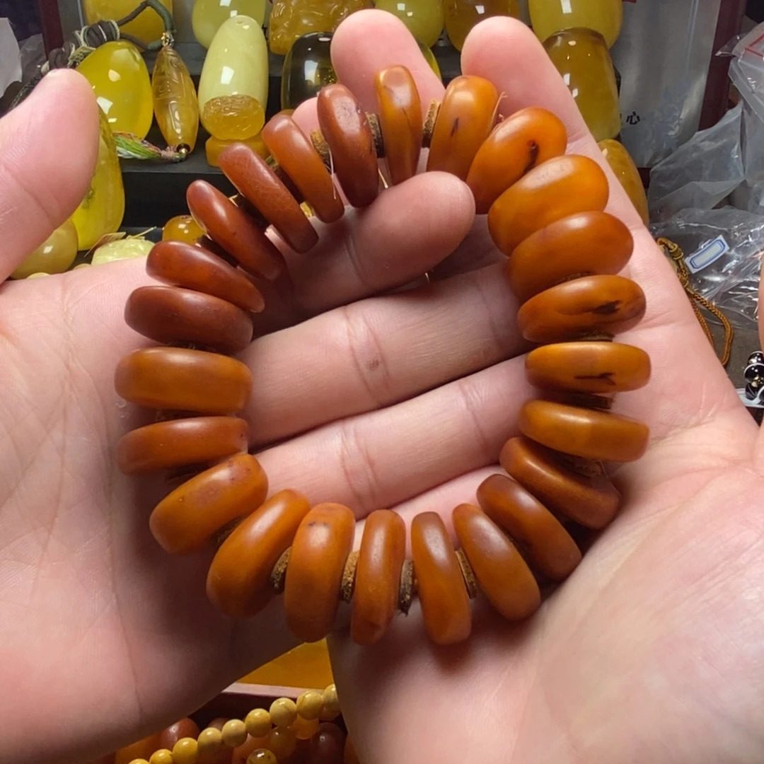 琥珀未镶嵌裸石蜜蜡