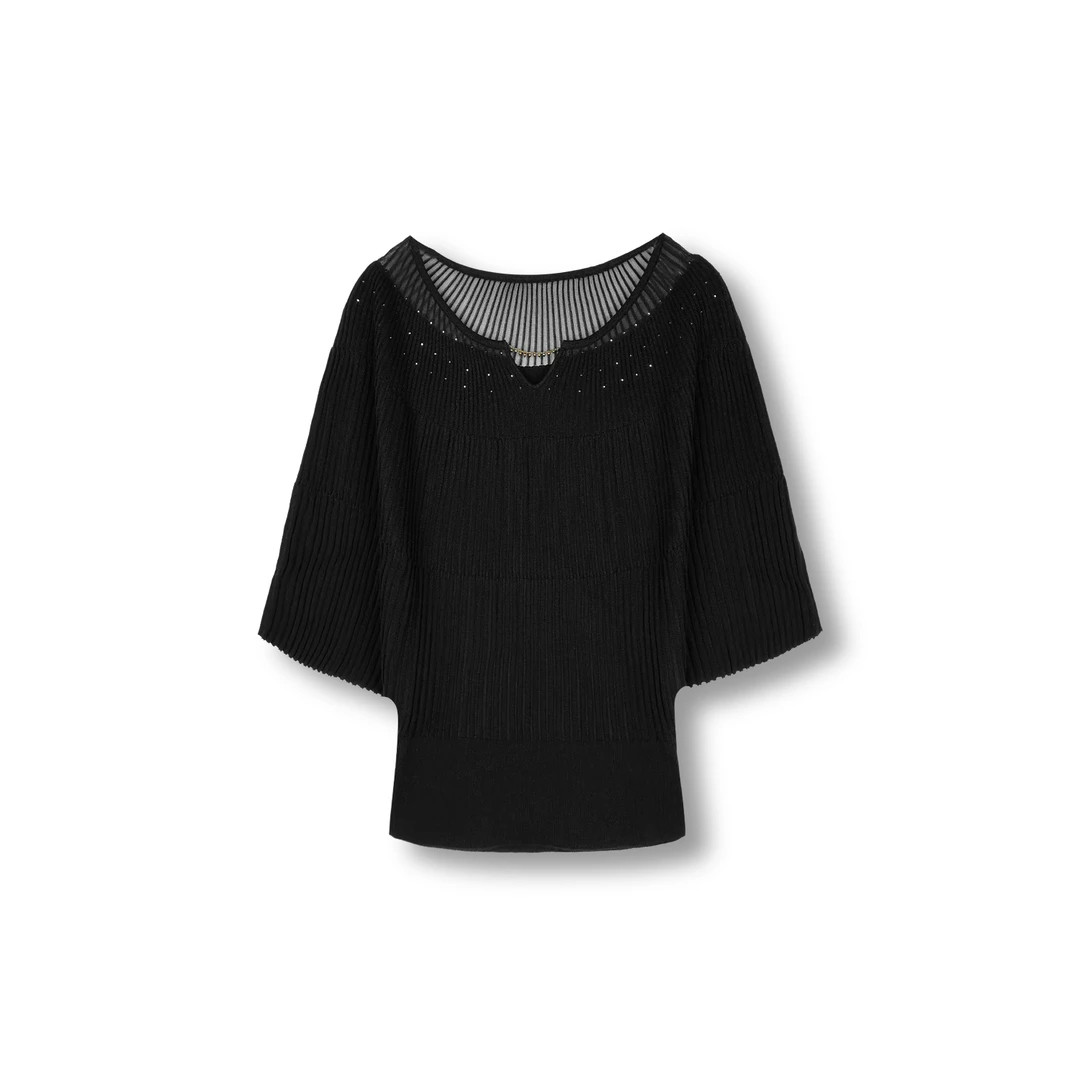 夏季新款气质有家短袖针织衫【25SS7022-232】