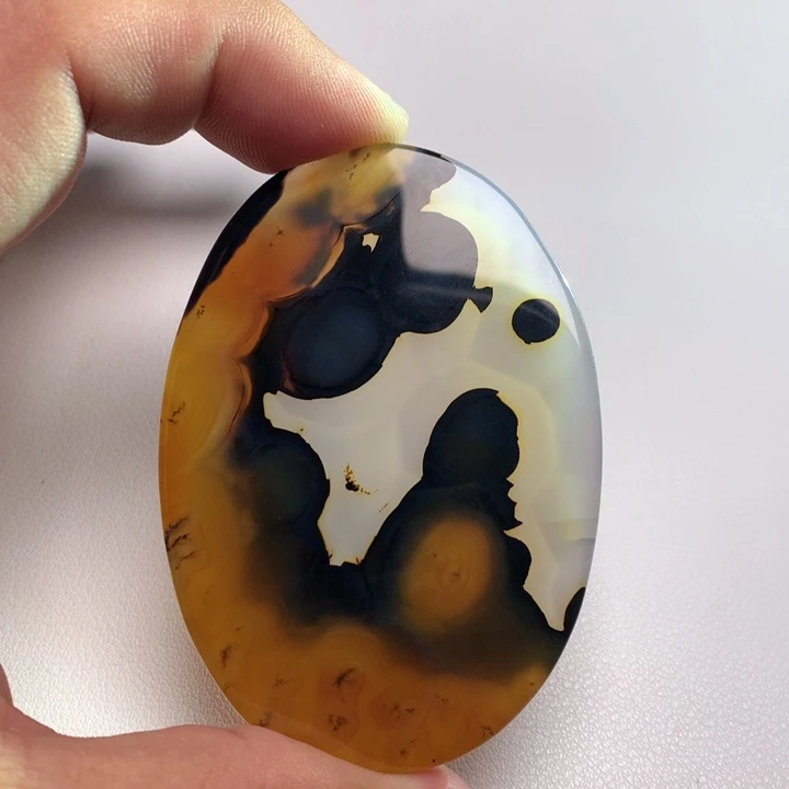 玛瑙/玉髓颈饰未镶嵌大*鹅