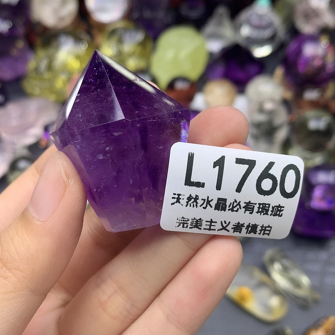 萝***生珠宝半成品未镶嵌水晶摆件