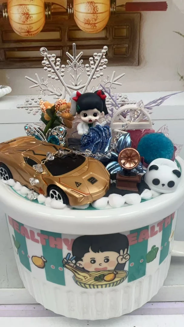 明盒重工萌粒泡面碗