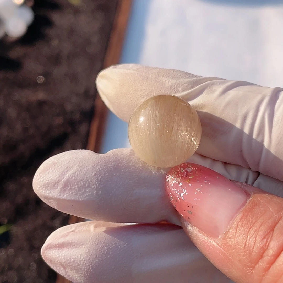 水晶兔毛未镶嵌兔毛