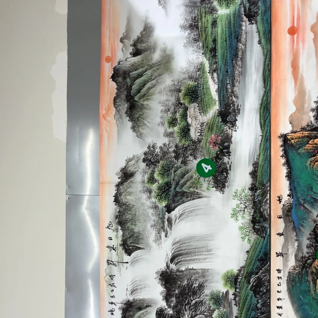 国画国画作品老师手绘