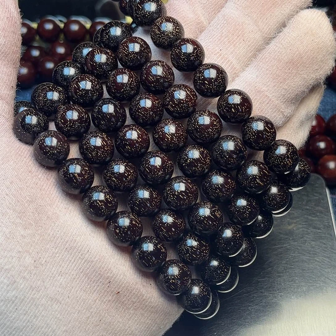 檀香紫檀（小叶紫檀）1.0 108 满天星