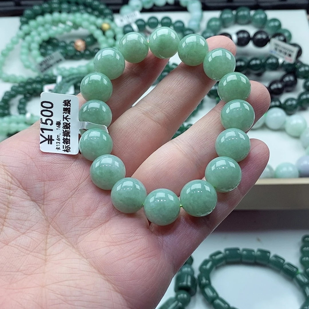 毛衣链未镶嵌翡翠雷**平