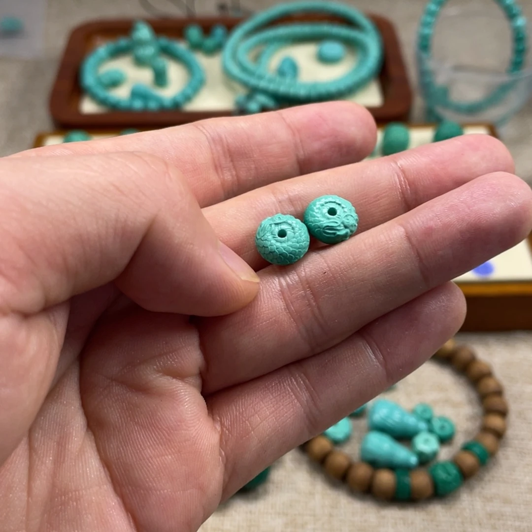 原生态湖北矿小配饰，直径10