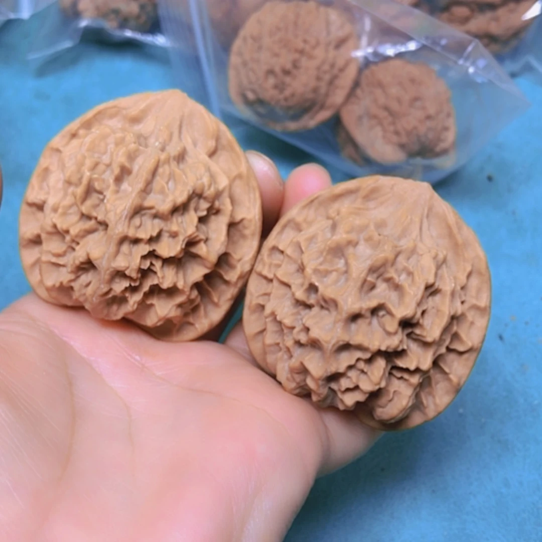 【闪购商品】把件核桃48龙鳞修尖