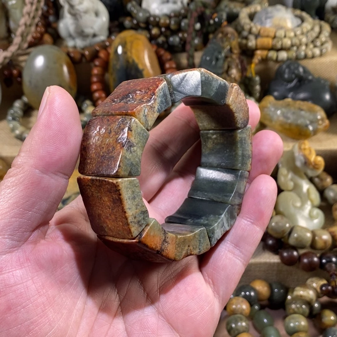 岫岩河磨玉（透闪石质玉）未镶嵌挂件