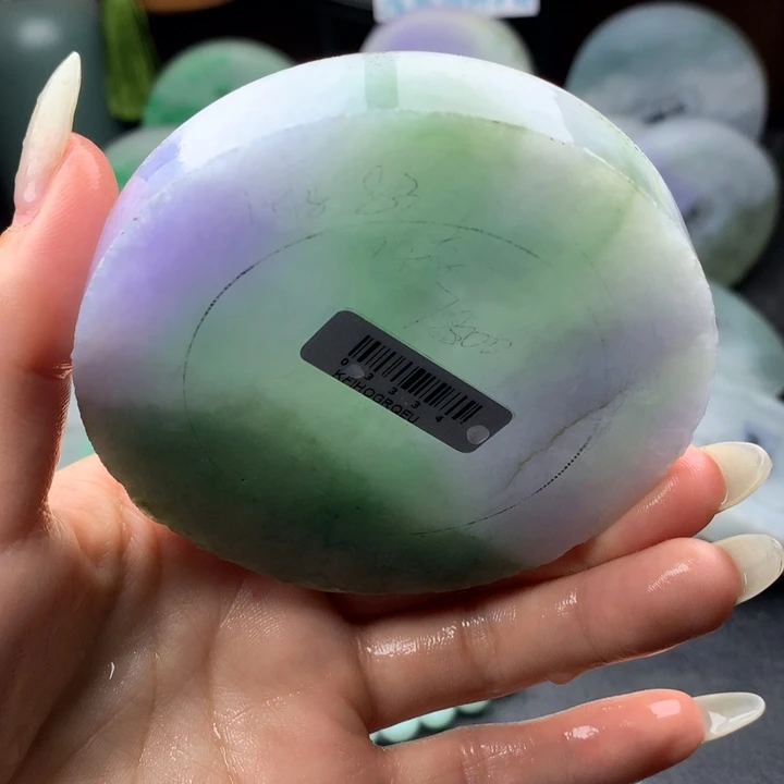 定制翡翠未镶嵌手镯