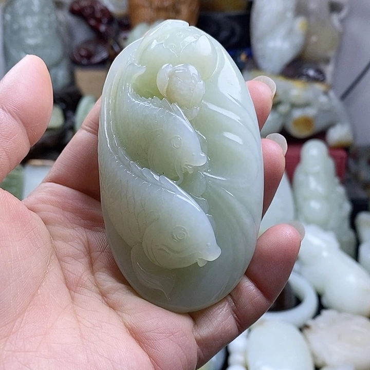 和田玉挂件未镶嵌