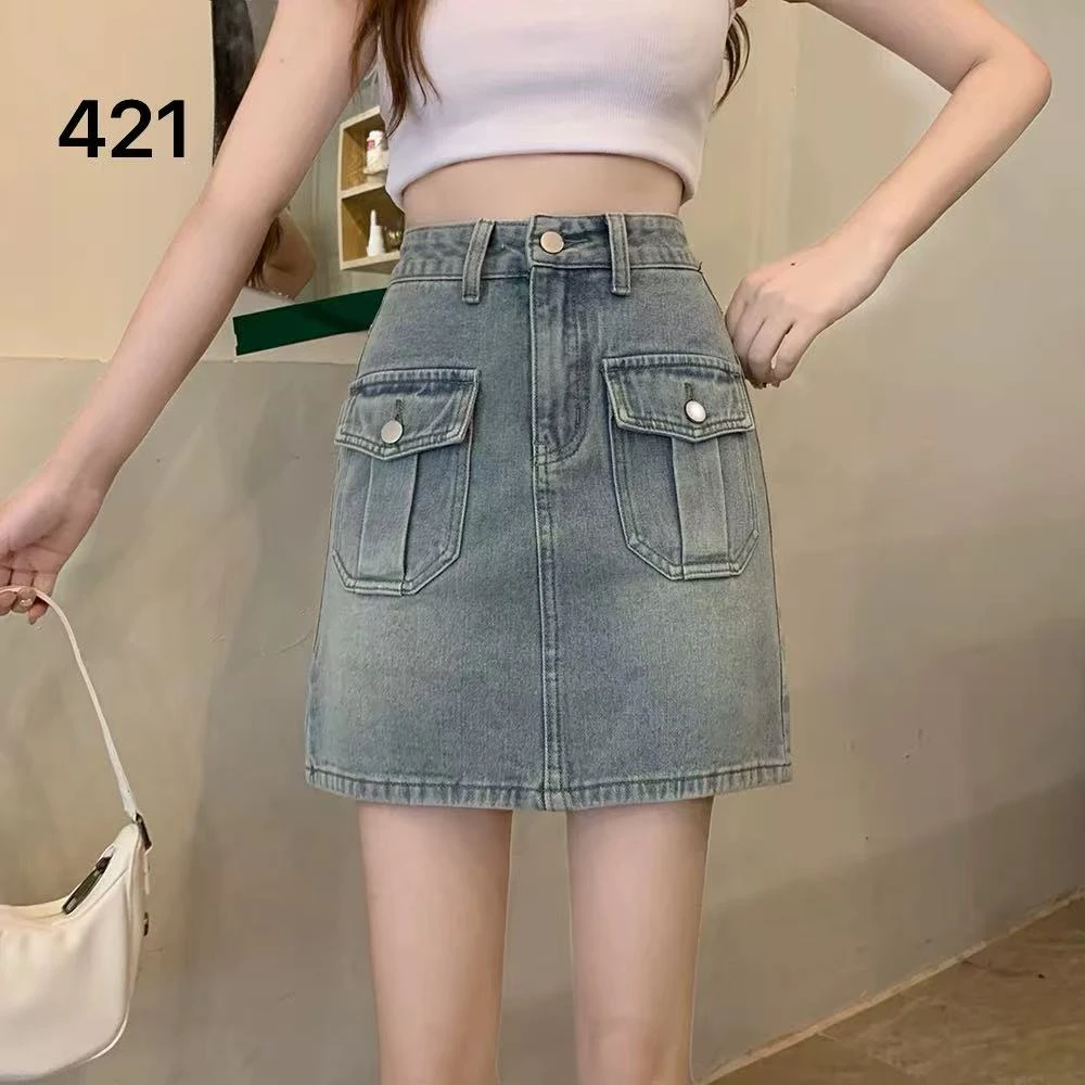 421夏季通勤黑色裙子时尚宽松高腰春季百褶百搭半身裙气质连衣裙