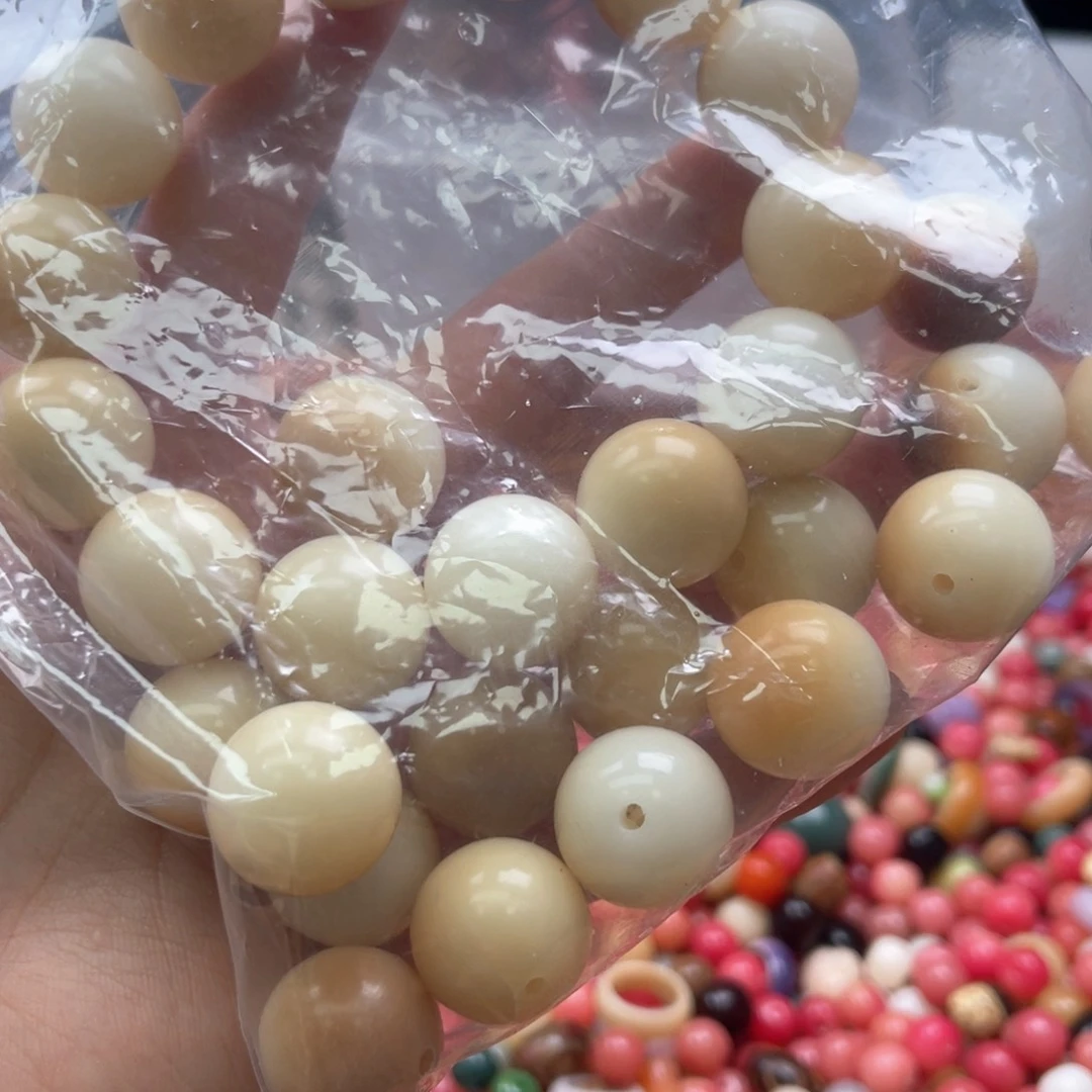 海****白玉菩提吊坠b17mm/49颗锅底
