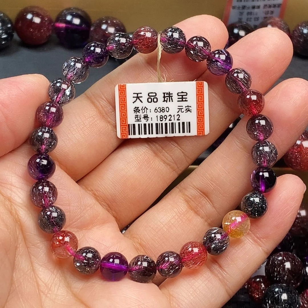 未镶嵌手链水晶超七手链189212