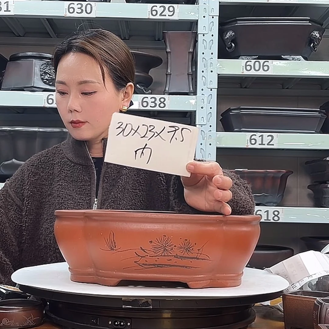 花盆紫砂宜兴紫砂8号