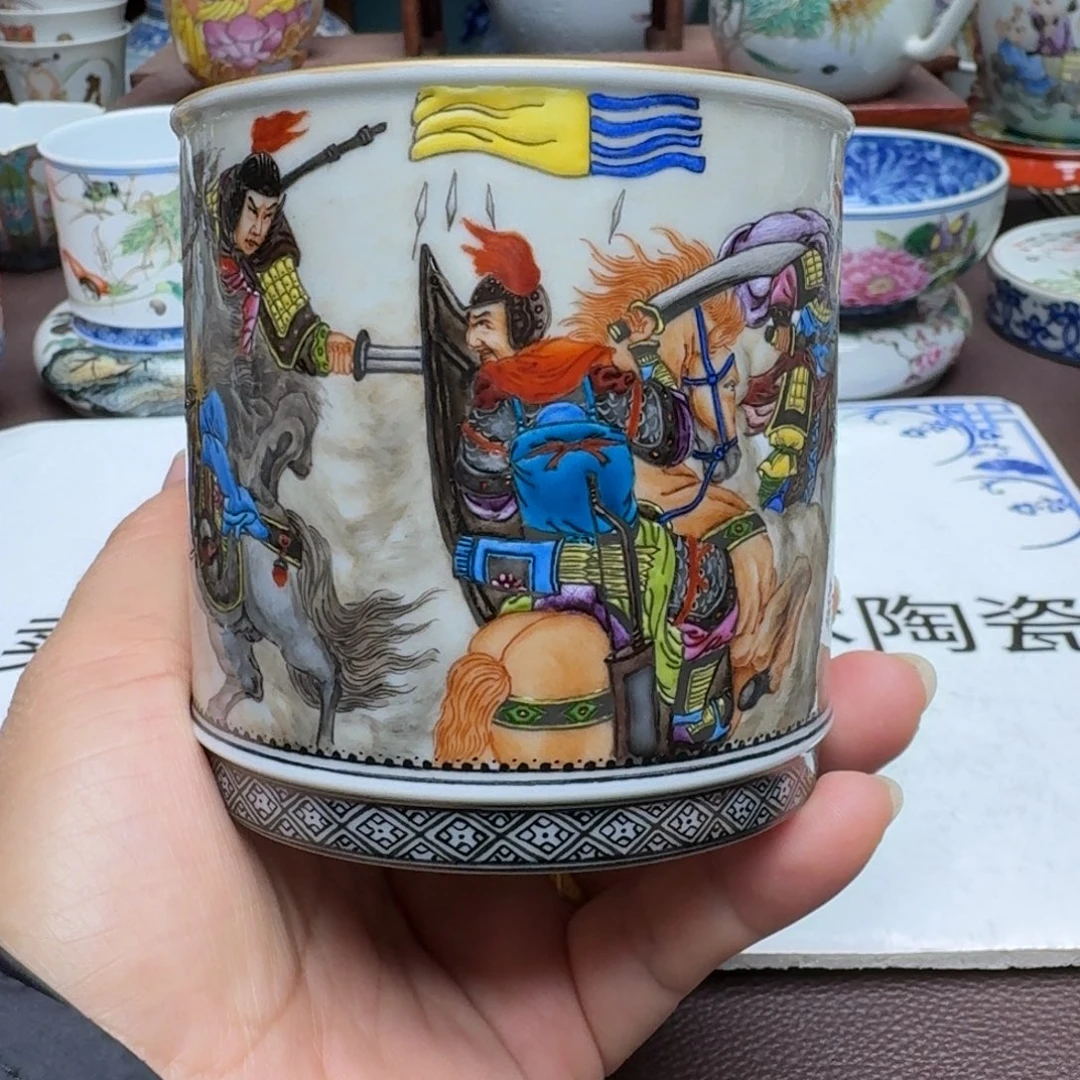 景德镇手工手绘展示