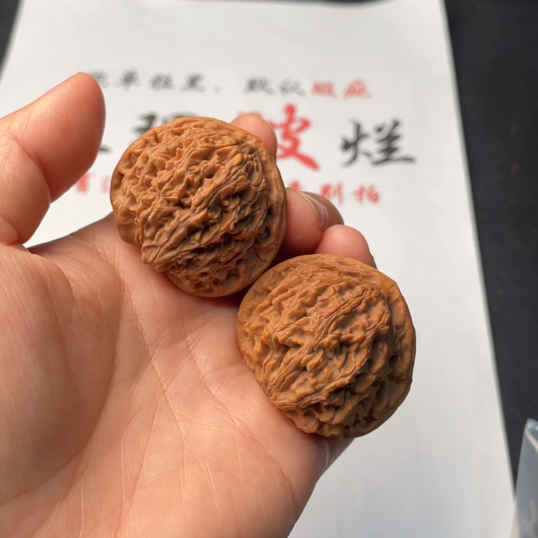 把件文玩核桃077。39➕水龙纹