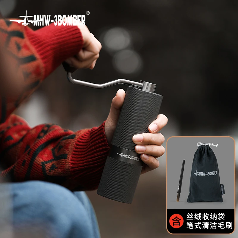 【MHW-3BOMBER轰炸机】手摇磨豆机 竞速M1手磨咖啡机手动咖啡研磨机