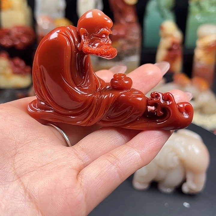 寿山石老性芙蓉石